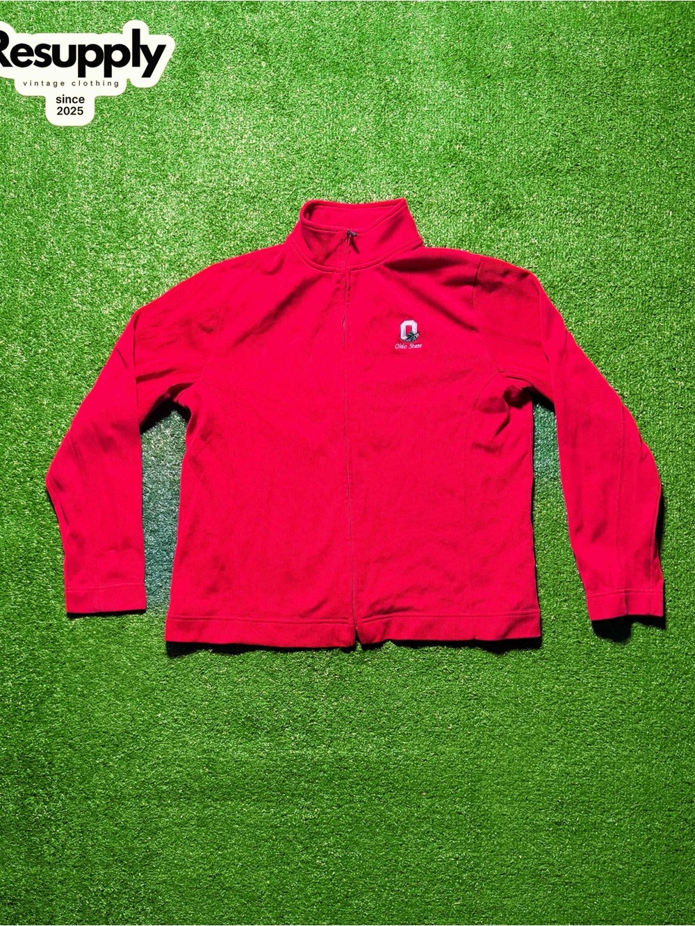 Cutter & Buck Bright Red Full-Zip Women's Fleece Jacket